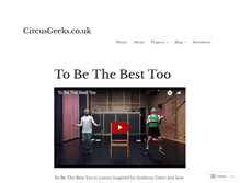 Tablet Screenshot of circusgeeks.co.uk